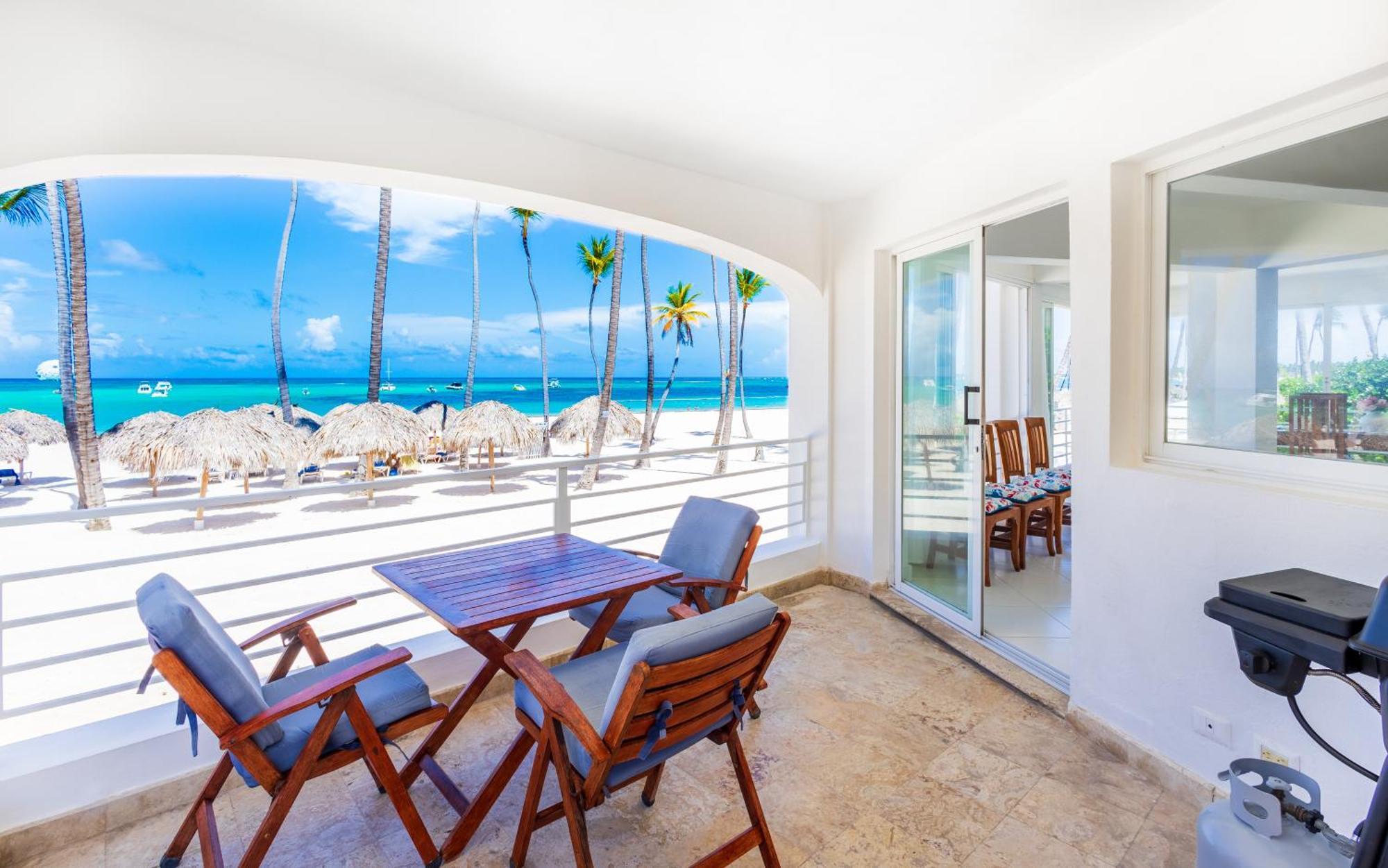 Prime Ocean View Punta Cana Apartments - 3-Bedroom Getaway With Private Terrace On Bavaro Beach Экстерьер фото