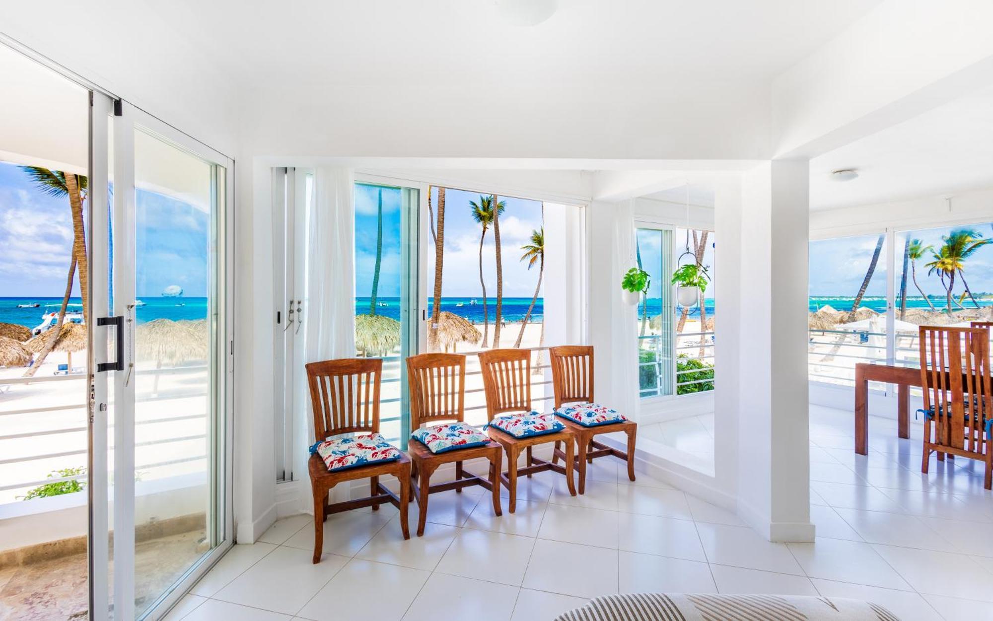 Prime Ocean View Punta Cana Apartments - 3-Bedroom Getaway With Private Terrace On Bavaro Beach Экстерьер фото